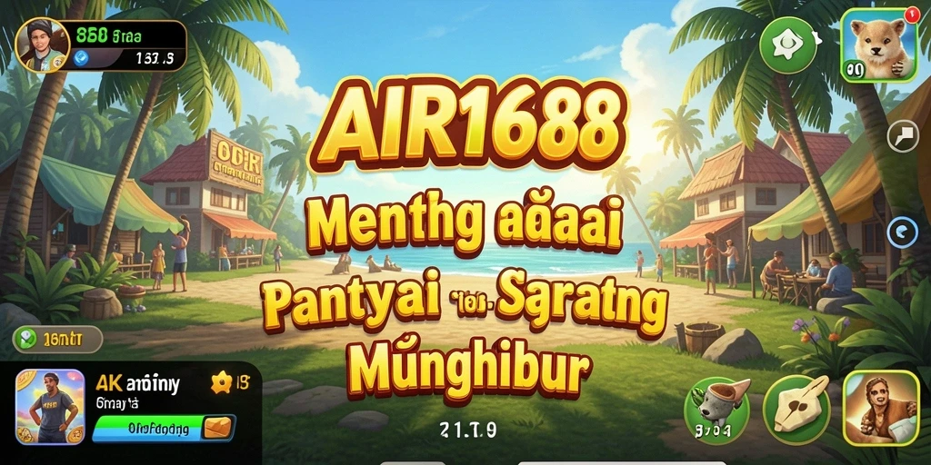 Screenshot utama menampilkan gameplay yang menenangkan dan menarik di AIR168.