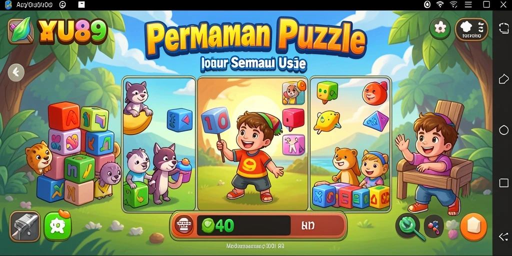 Screenshot AYU89 menunjukkan gameplay menarik dengan berbagai teka-teki.