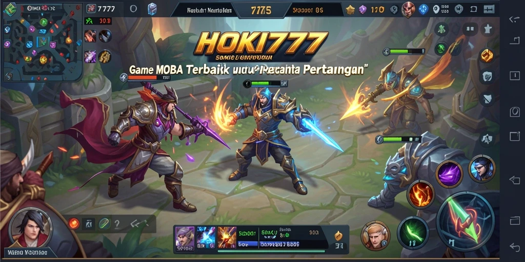 Tampilan gameplay seru di HOKI777 dengan aksi yang intens.
