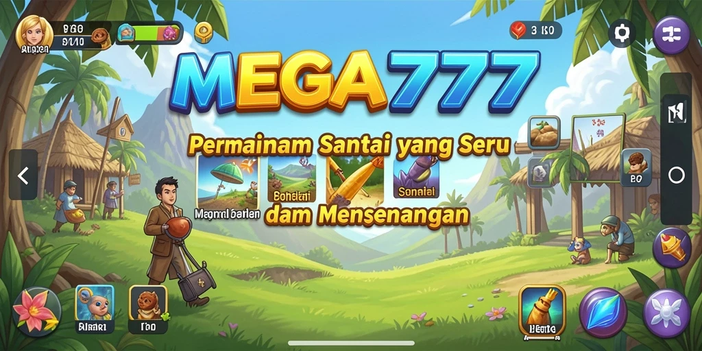 Tampilan menarik dari gameplay MEGA777 yang seru dan mengasyikkan.