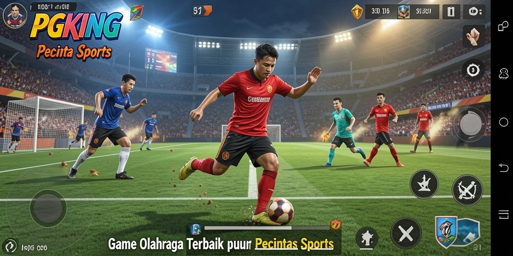 Tampilan gameplay interaktif yang seru dan mendebarkan di PGKING.