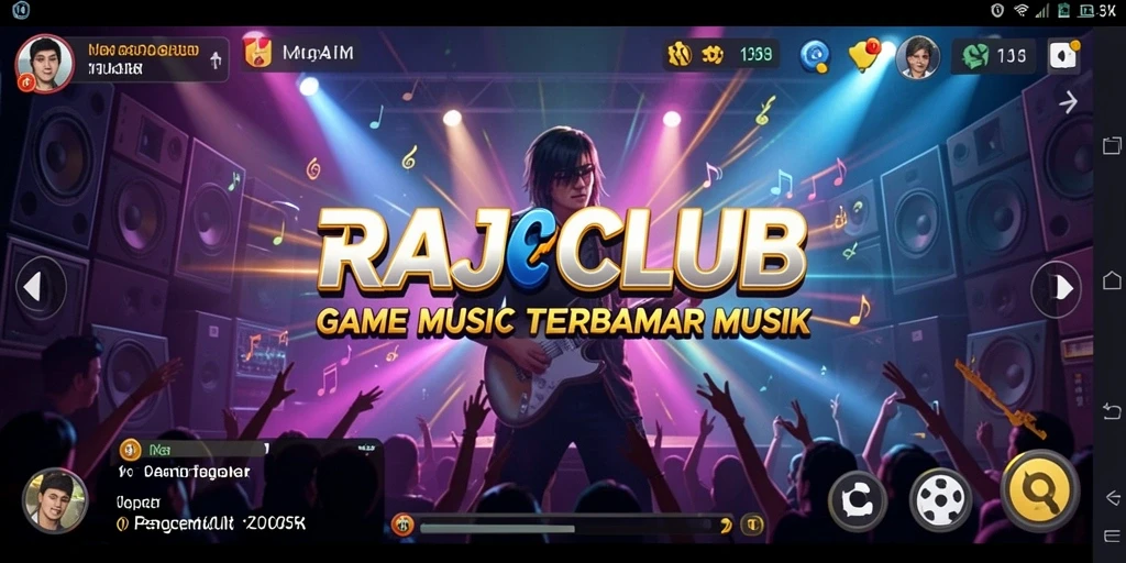 Tangkapan layar gameplay RAJACLUB yang menampilkan pemain beraksi.