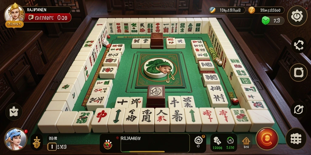Tampilan gameplay seru dan menantang di RAJAPANEN.