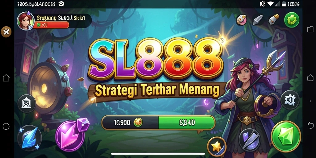 Screenshot gameplay SL888 menampilkan pertempuran strategi yang intens.