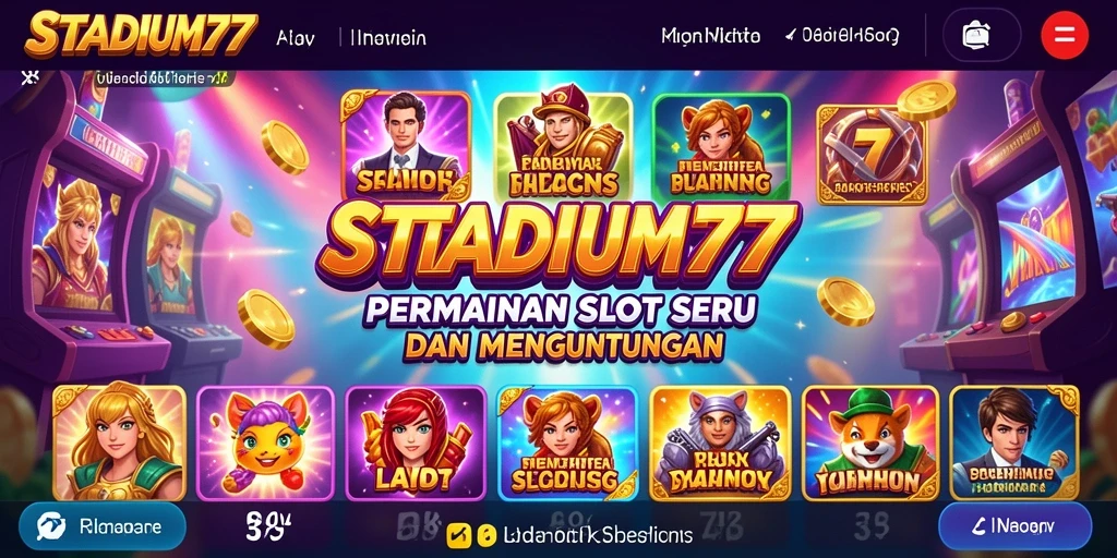Screenshot dari gameplay menarik STADIUM77 yang penuh warna dan keseruan.