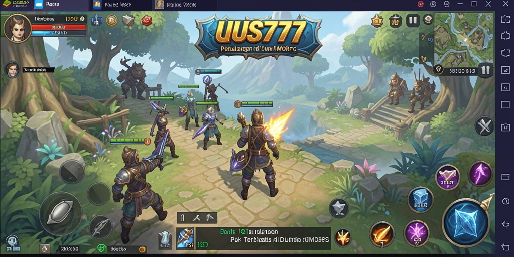 Gameplay seru dalam dunia fantasi di UUS777.