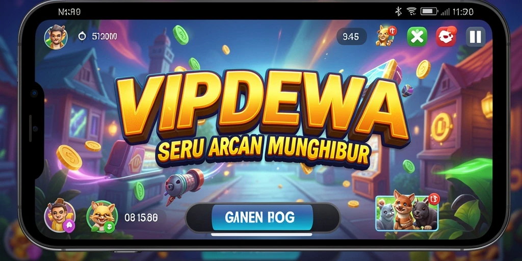 Tampilan gameplay VIPDEWA yang seru dan menantang.